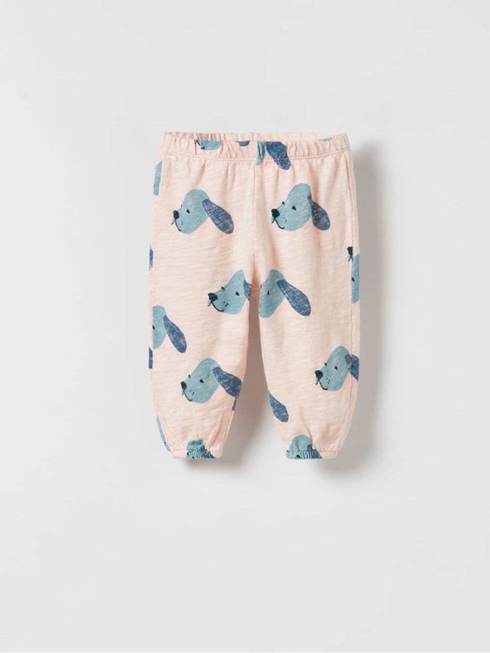 NWT Zara 9-12m cotton pants with puppy dog print